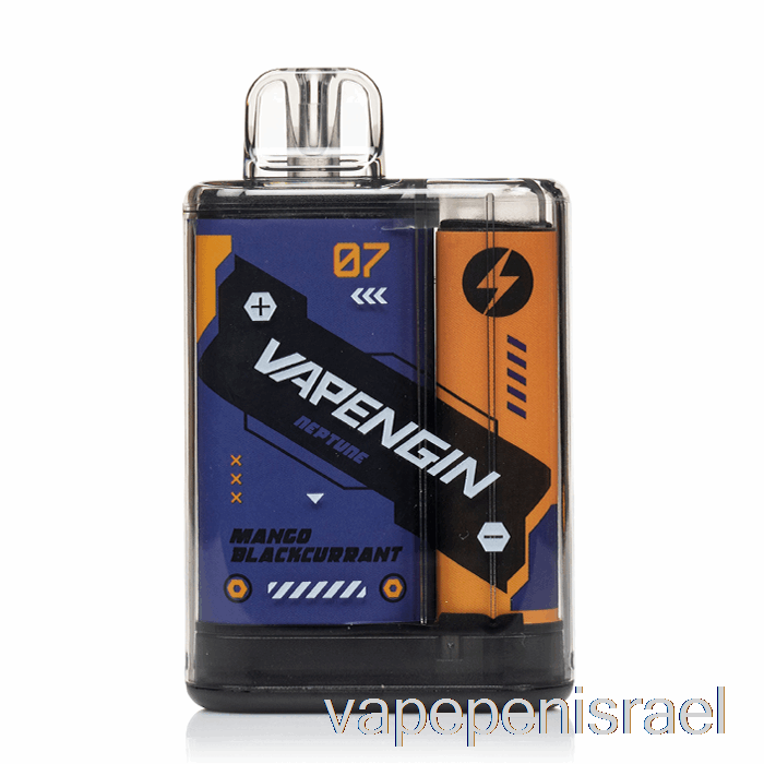 חד פעמי Vape Israel Vapengin Neptune 8000 חד פעמי מנגו שחור דומדמניות